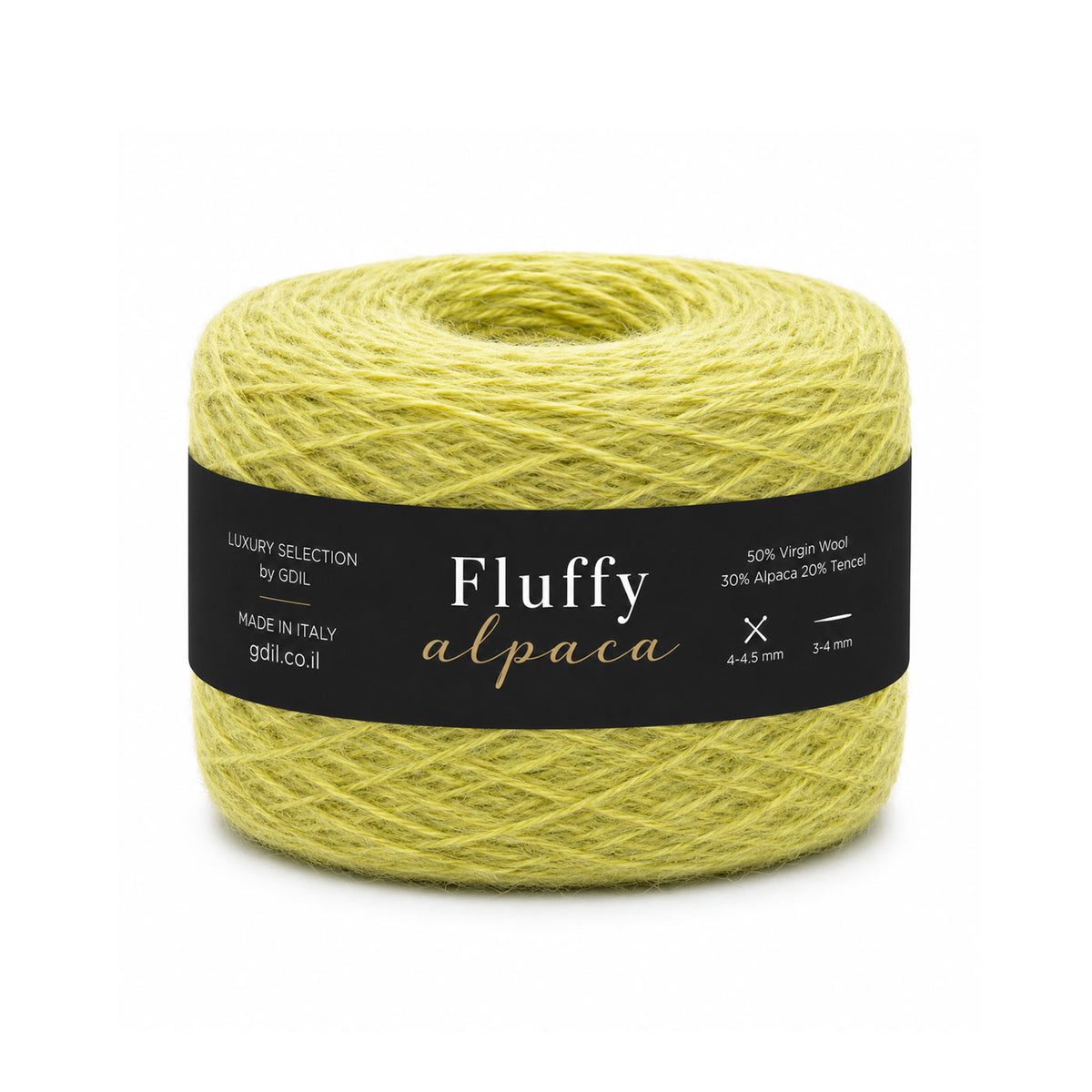 100g/300m צמר יוקרתי שילוב מרינו עם אלפקה FLUFFY ALPACA tencel