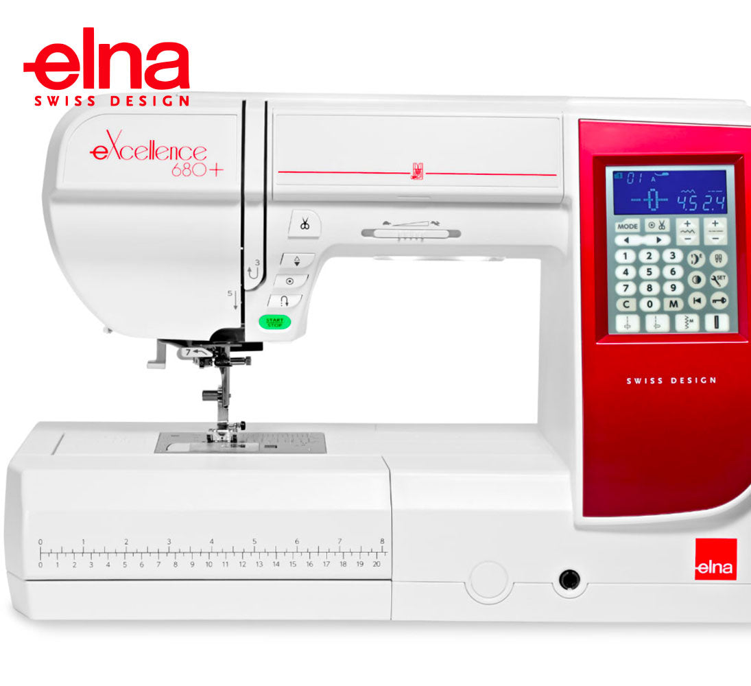 מכונת תפירה ממוחשבת פרימיום אלנה 680 elna excellence 680+