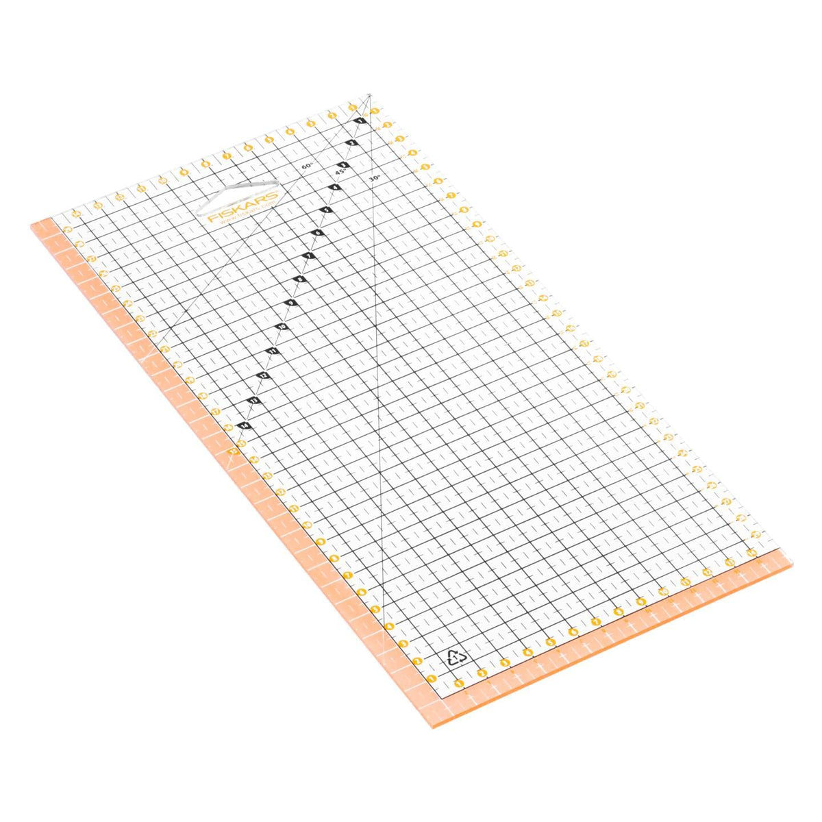 סרגל תפירת טלאים שקוף 30X15 ס״מ | Fiskars