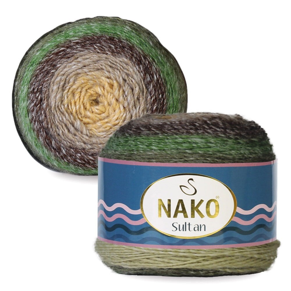 צמר מחליף צבעים לסריגת סוודרים SULTAN 150g/480m