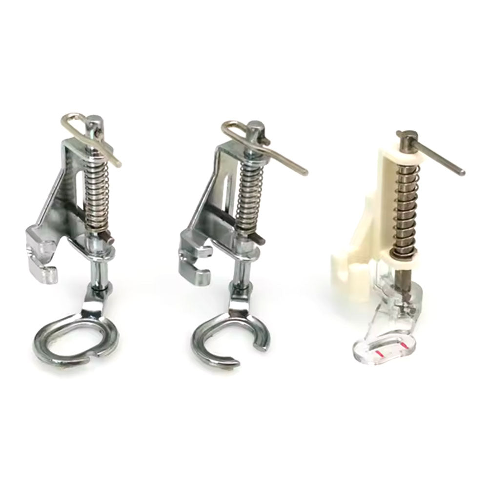 סט 3 רגליות רקמה למכונות Janome ו-Elna – לתפירה ורקמה ממוחשבת