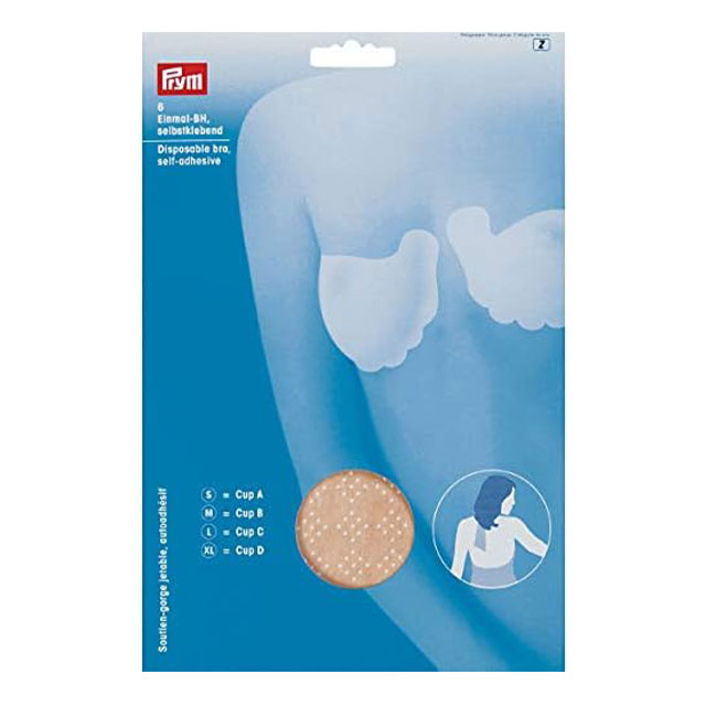 סט 3 חזיות חד פעמיות לשמלה עם גב פתוח