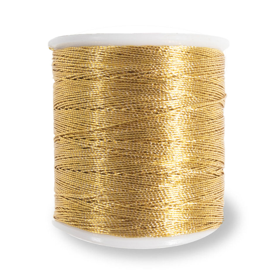 חוט רקמה מטאלי זהב – 36 מטר