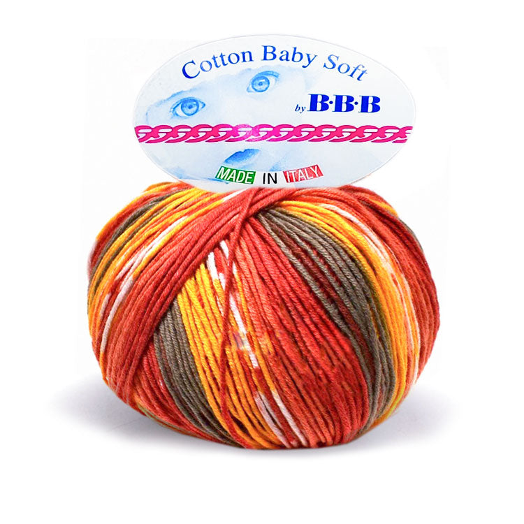 cotton baby soft mix חוטי כותנה לילדים