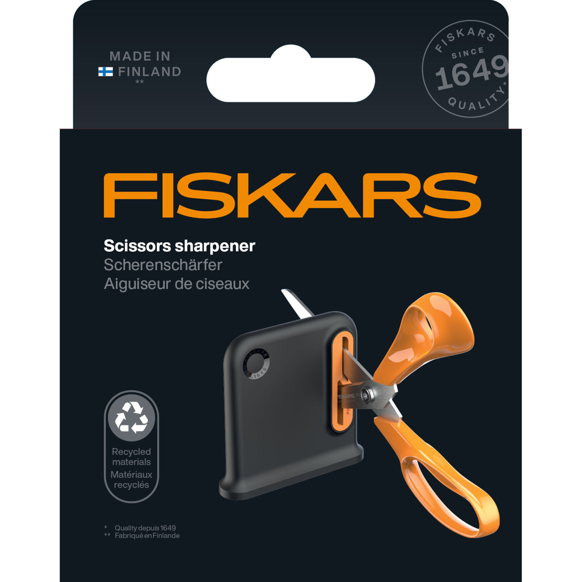 משחיז שולחני מקצועי למספריים Fiskars