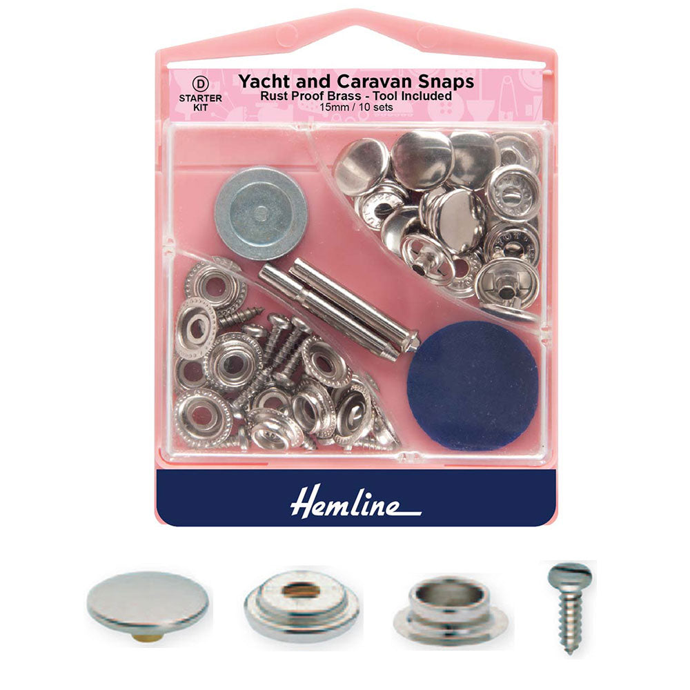 לחצניות 15 מ״מ לברזנט יאכטות וקמפינג