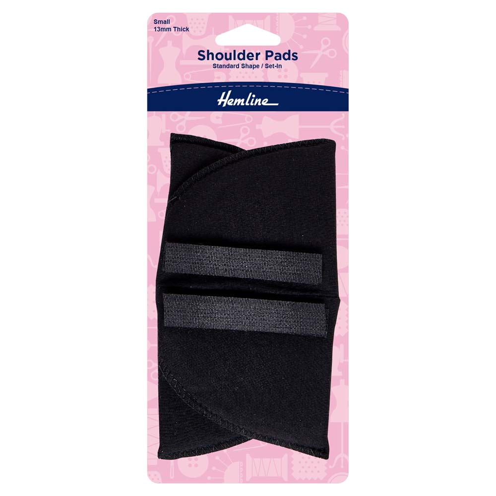 כריות כתף סטנדרטיות צבע שחור עם סקוץ׳ S/M/L