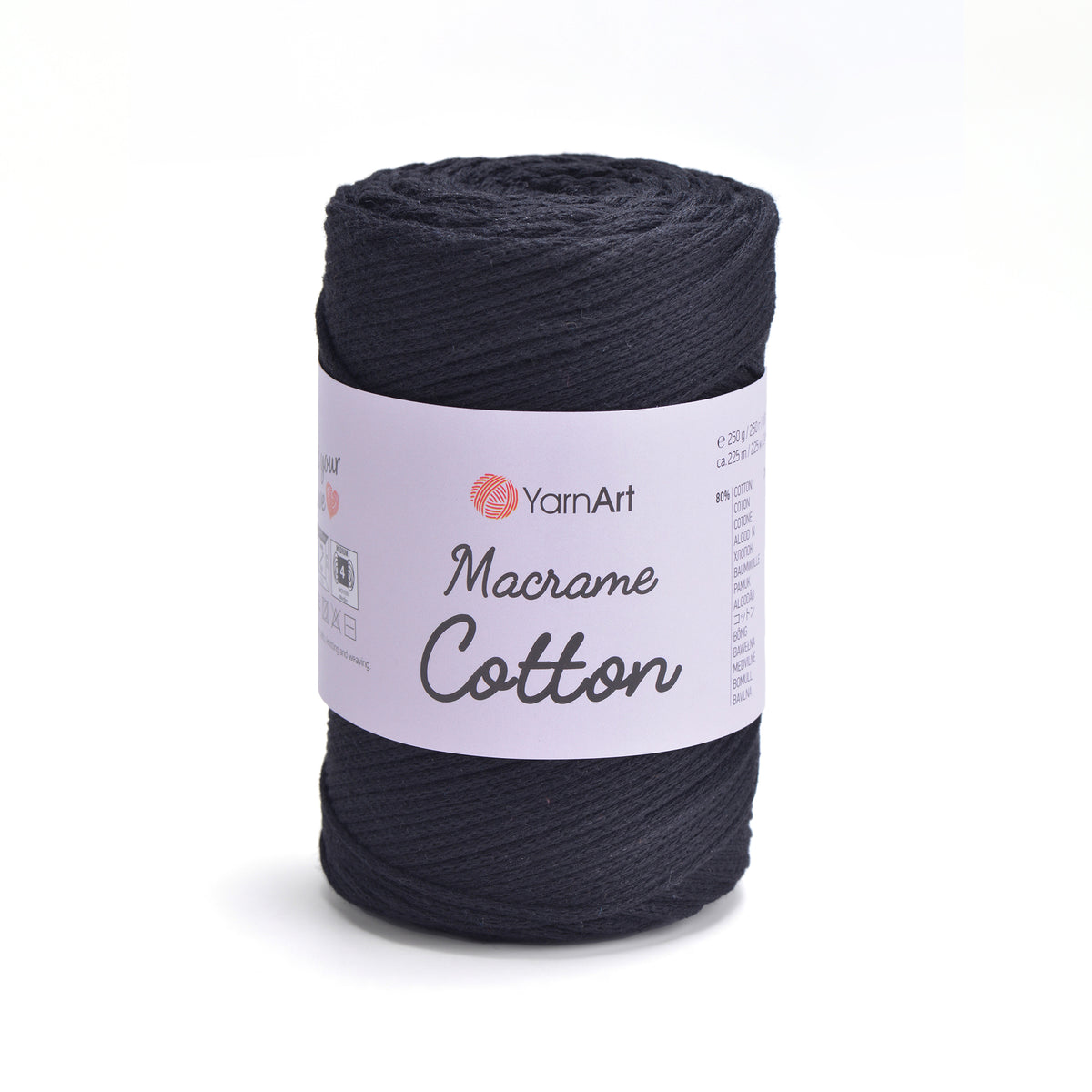 חוטי מקרמה לסריגה ולעבודת יד MACRAME COTTON