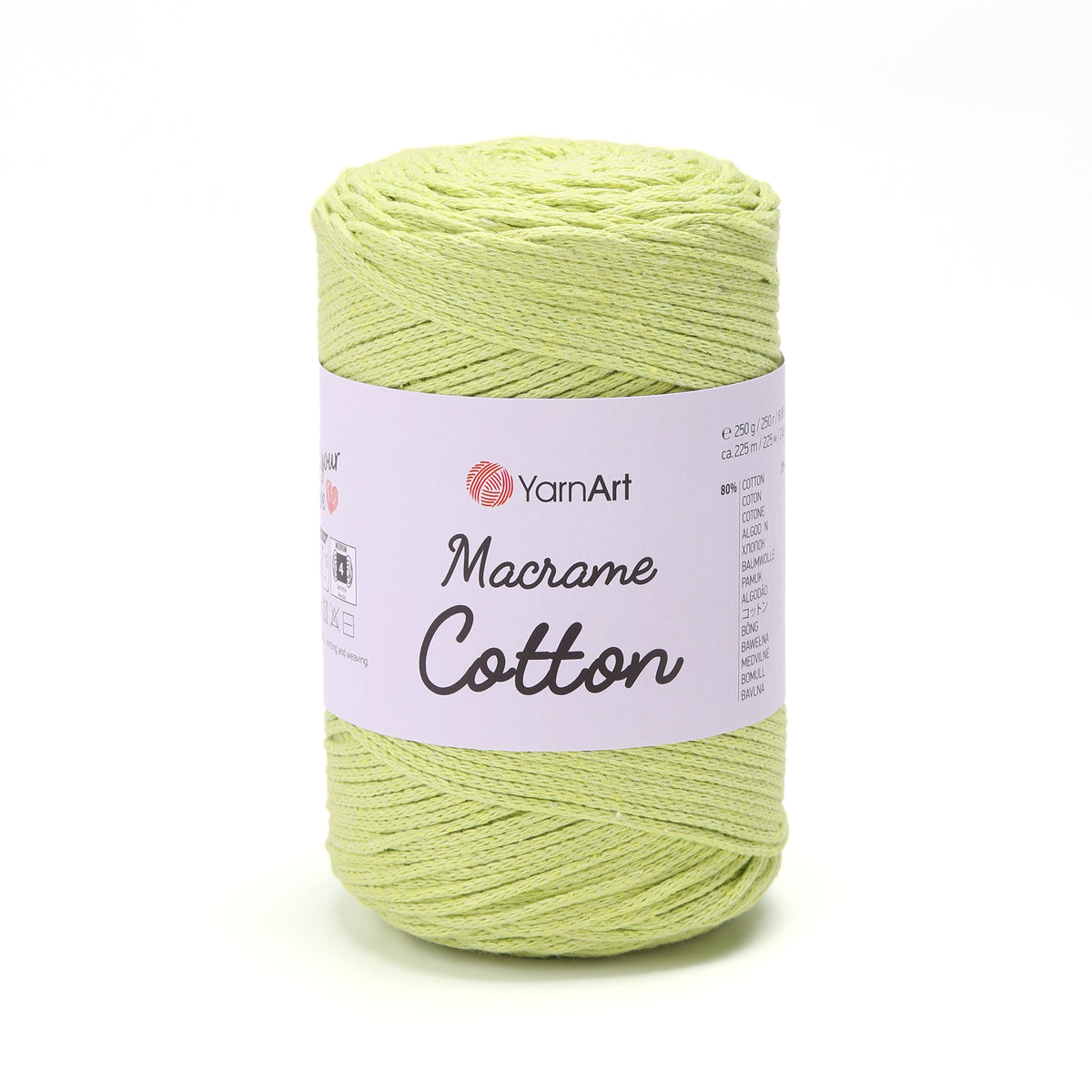 חוטי מקרמה לסריגה ולעבודת יד MACRAME COTTON