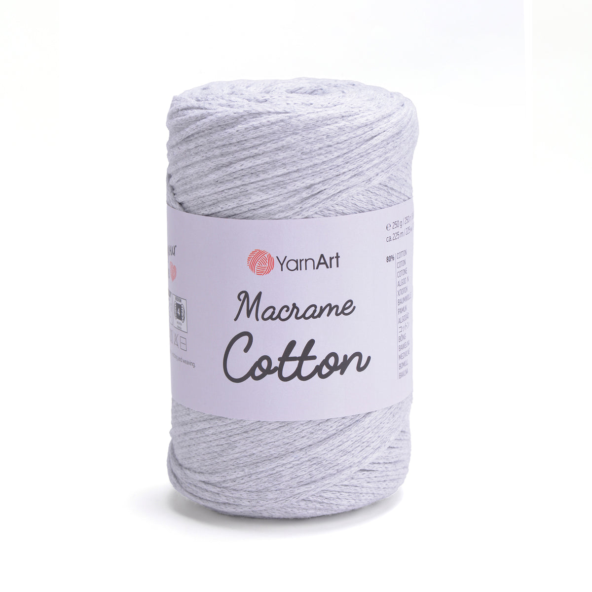 חוטי מקרמה לסריגה ולעבודת יד MACRAME COTTON
