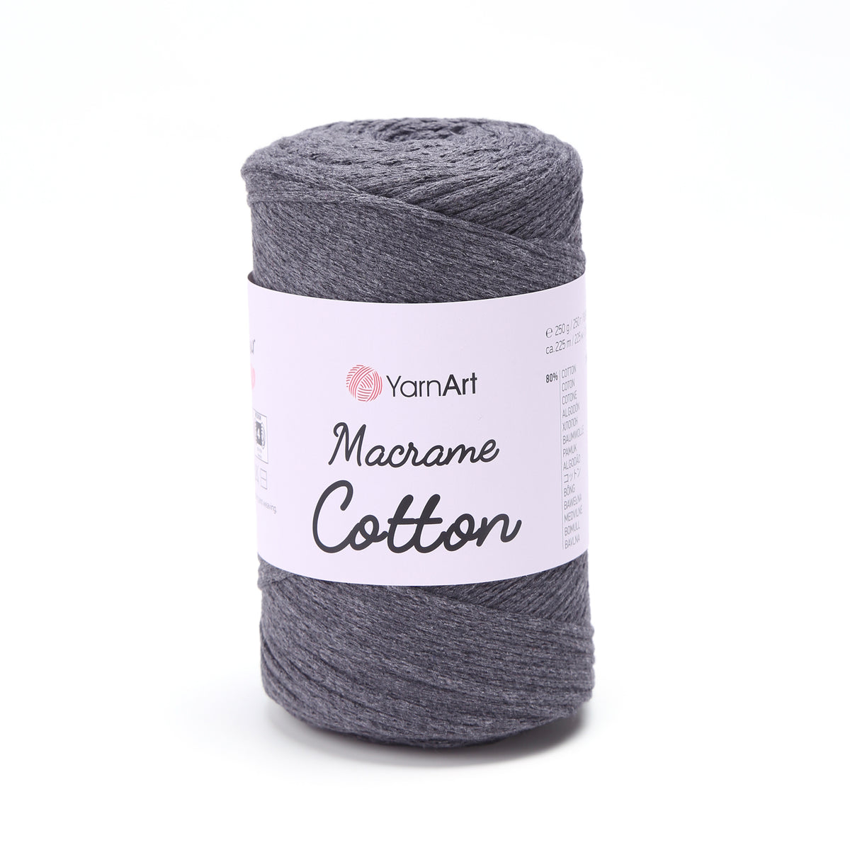 חוטי מקרמה לסריגה ולעבודת יד MACRAME COTTON
