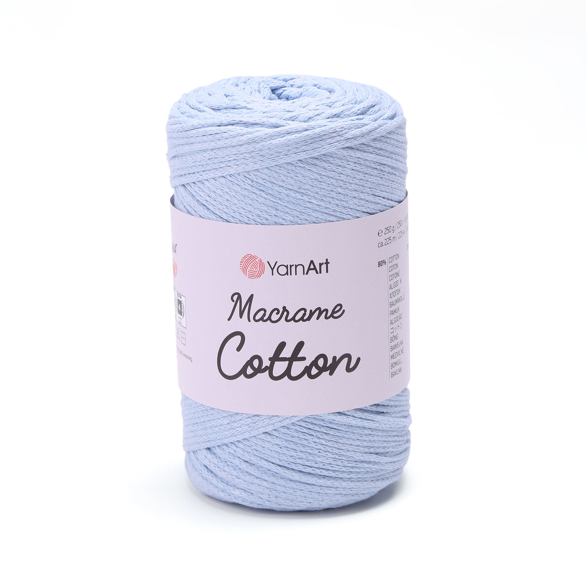 חוטי מקרמה לסריגה ולעבודת יד MACRAME COTTON