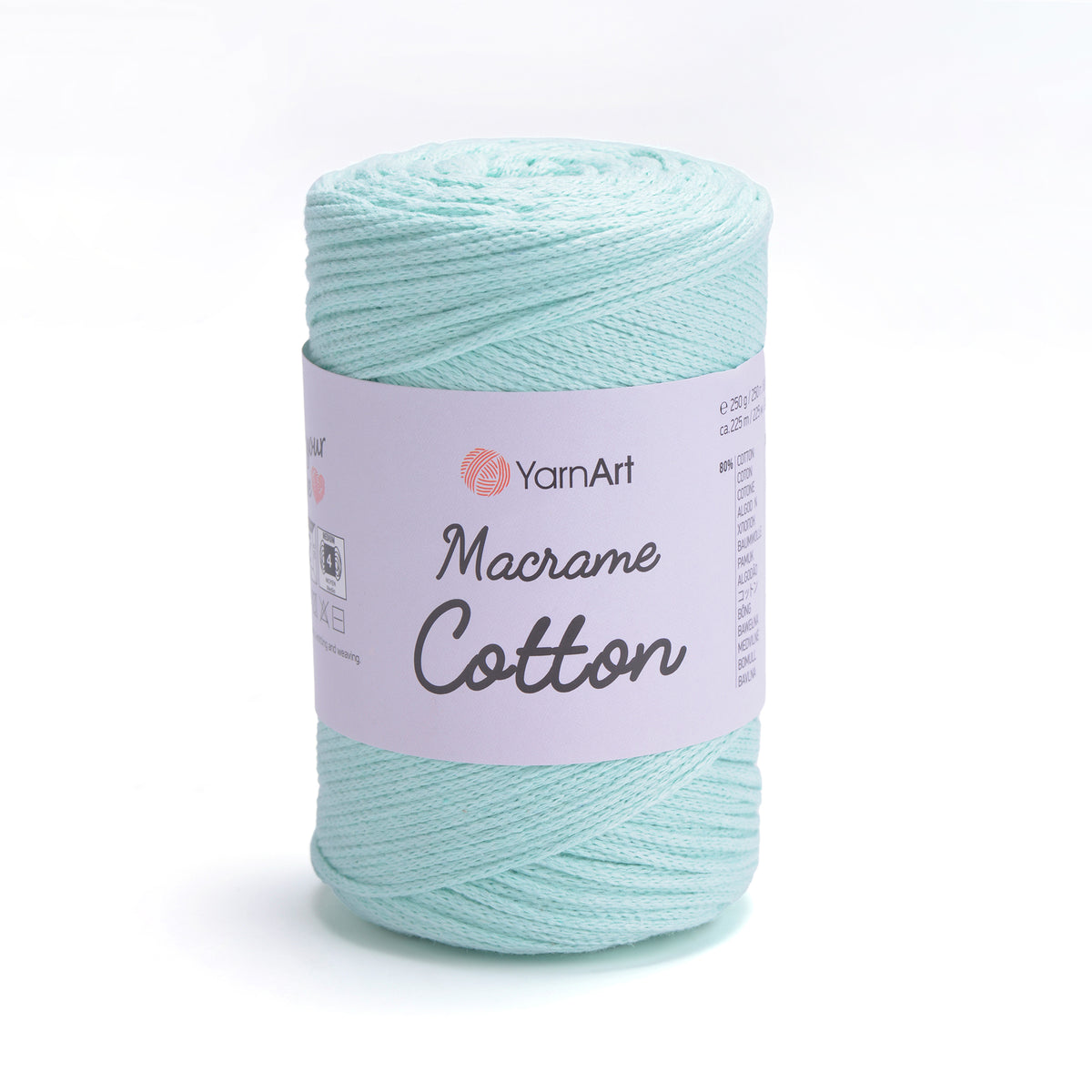 חוטי מקרמה לסריגה ולעבודת יד MACRAME COTTON