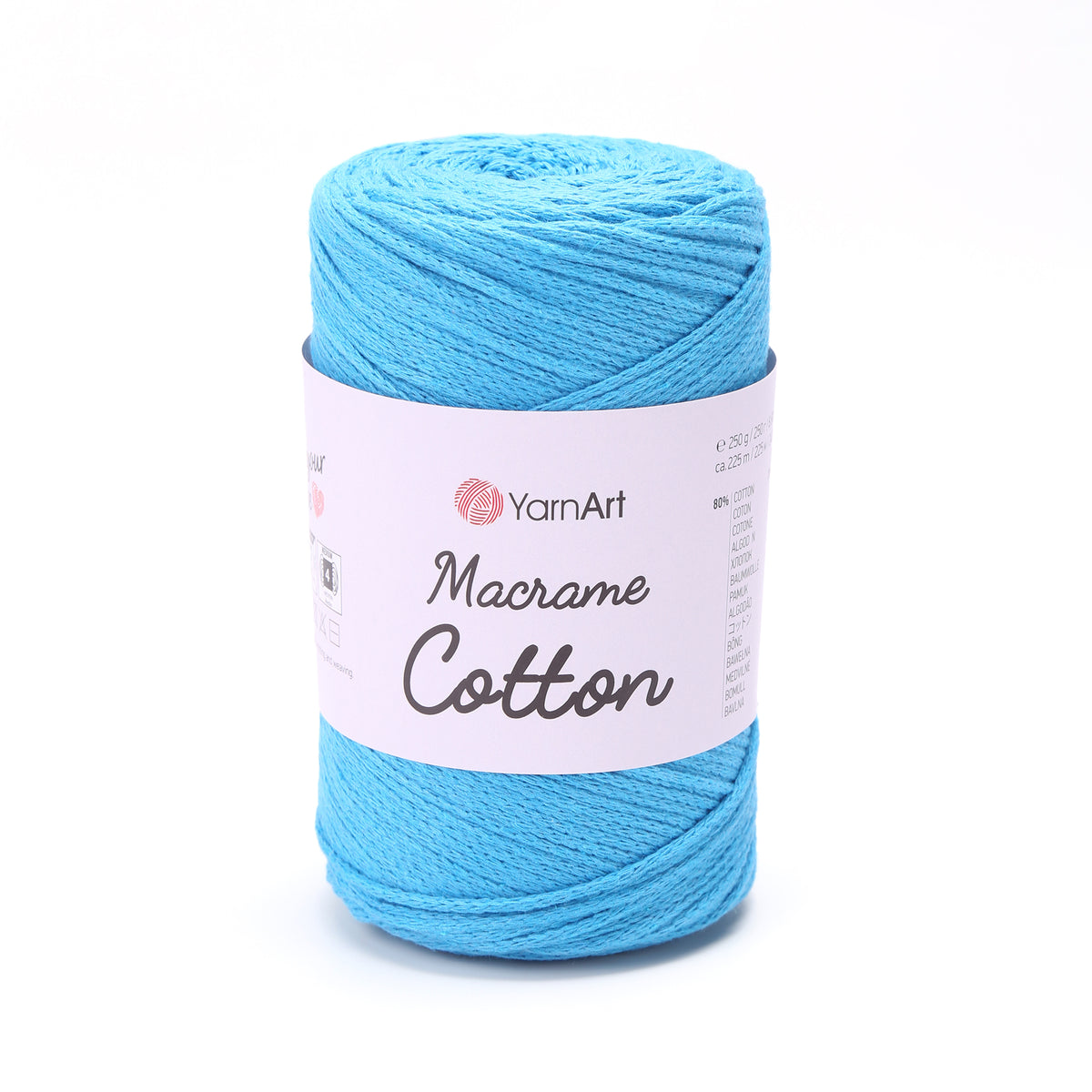 חוטי מקרמה לסריגה ולעבודת יד MACRAME COTTON