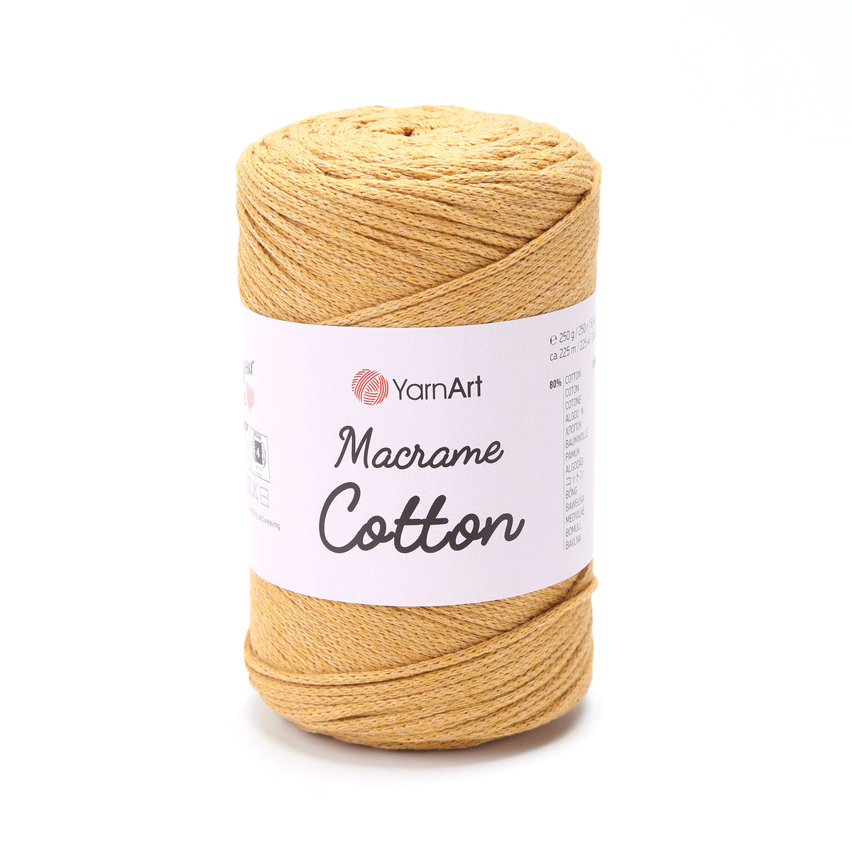 חוטי מקרמה לסריגה ולעבודת יד MACRAME COTTON