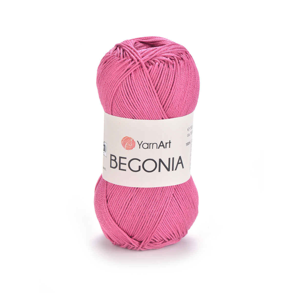 בגוניה כותנה איכותית לקרושה וסריגה BEGONIA 50g/169m