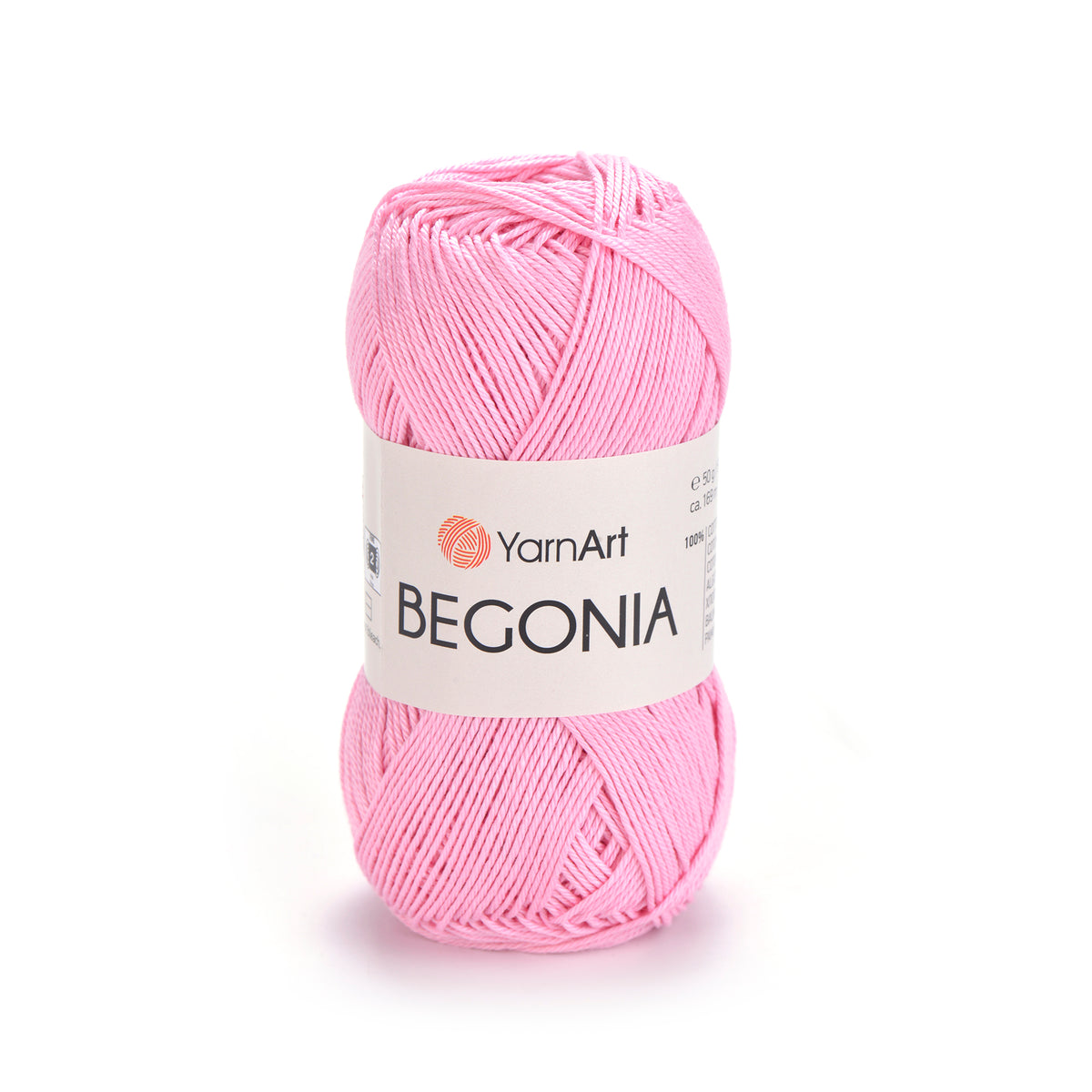 בגוניה כותנה איכותית לקרושה וסריגה BEGONIA 50g/169m
