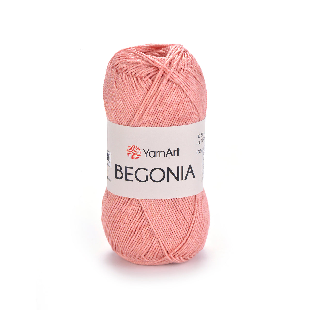 בגוניה כותנה איכותית לקרושה וסריגה BEGONIA 50g/169m