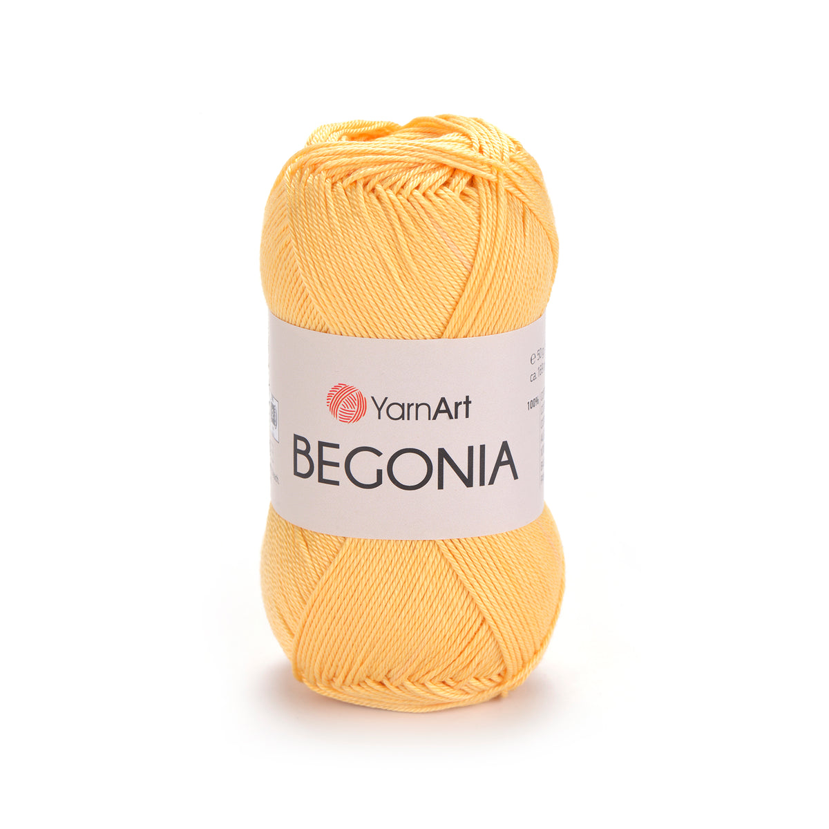 בגוניה כותנה איכותית לקרושה וסריגה BEGONIA 50g/169m