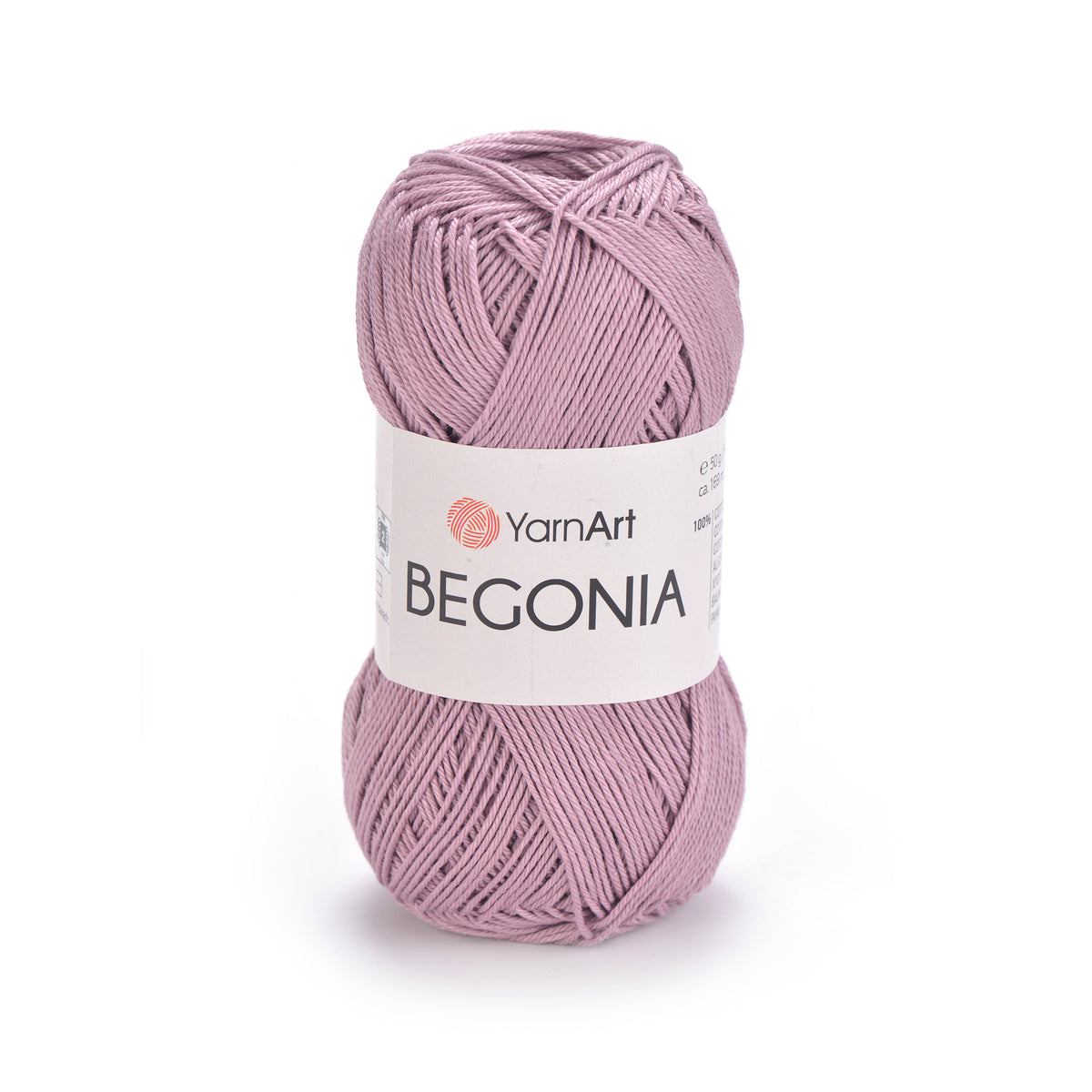 בגוניה כותנה איכותית לקרושה וסריגה BEGONIA 50g/169m