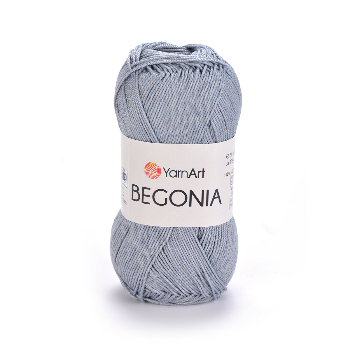 בגוניה כותנה איכותית לקרושה וסריגה BEGONIA 50g/169m