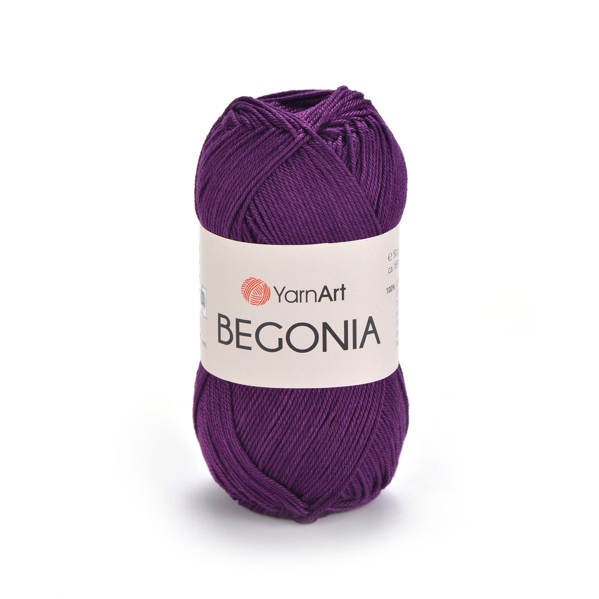 בגוניה כותנה איכותית לקרושה וסריגה BEGONIA 50g/169m
