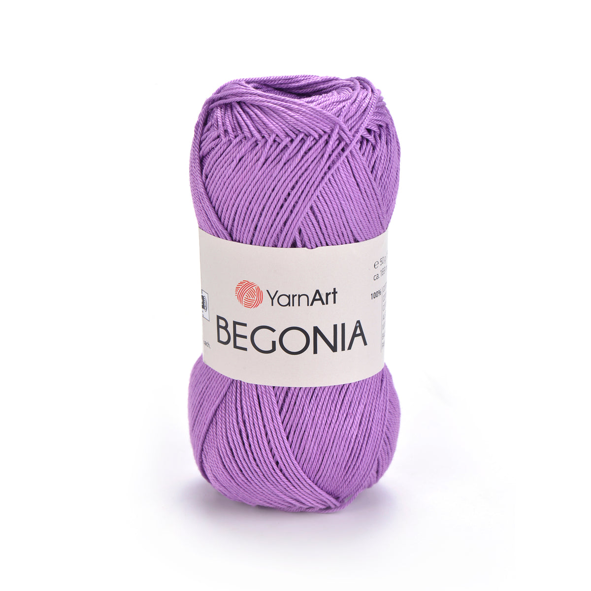 בגוניה כותנה איכותית לקרושה וסריגה BEGONIA 50g/169m