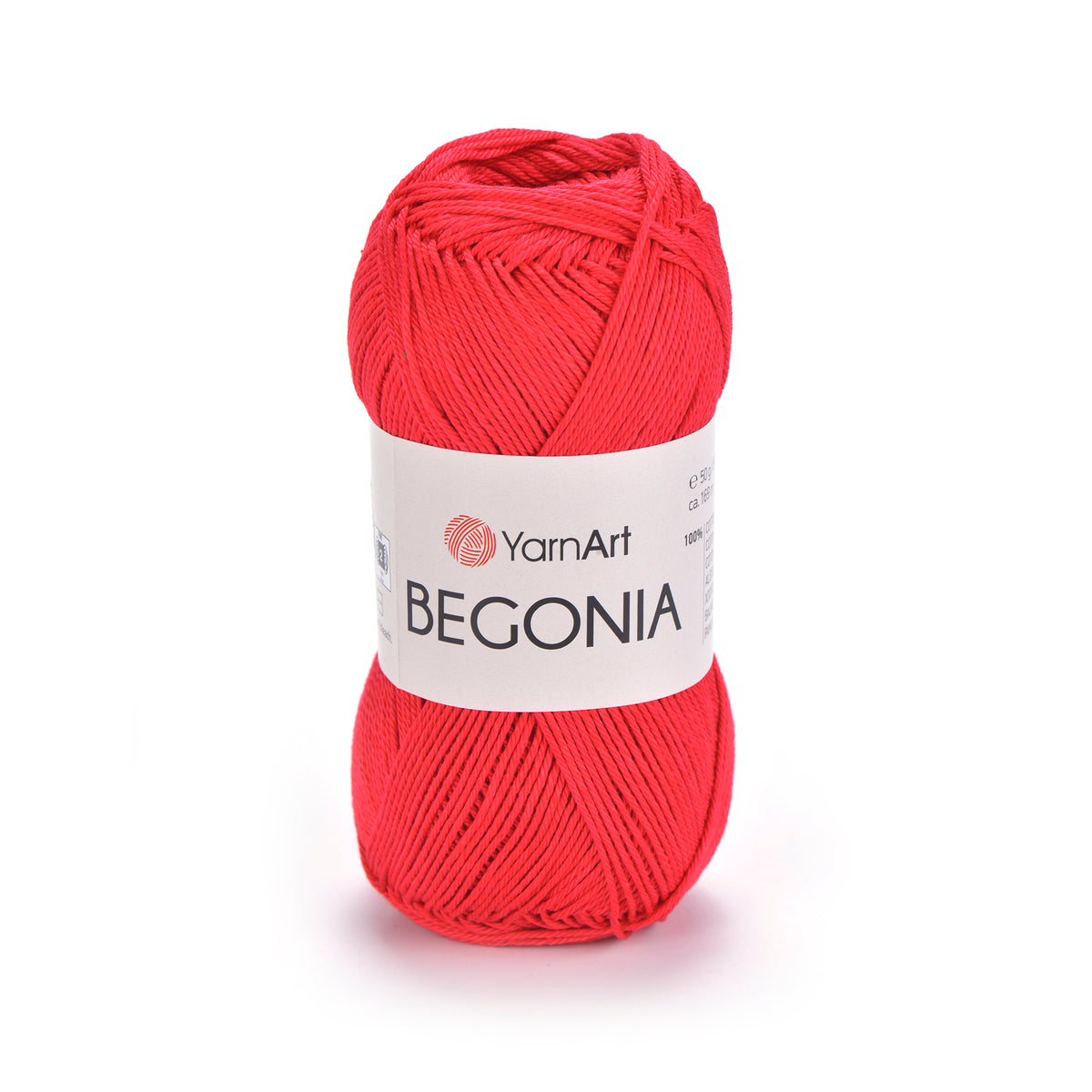 בגוניה כותנה איכותית לקרושה וסריגה BEGONIA 50g/169m
