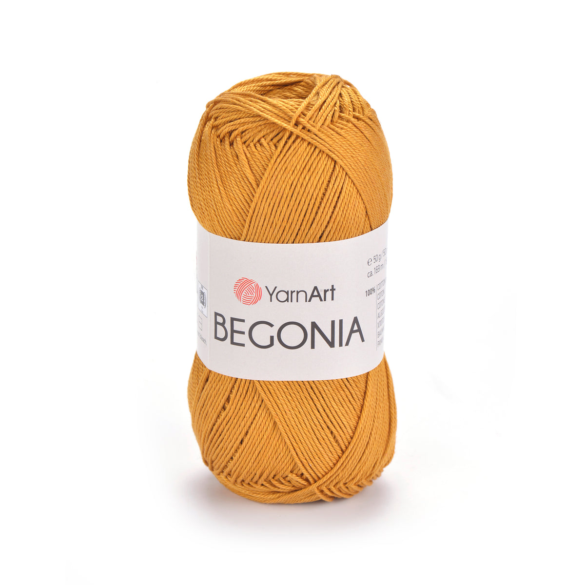 בגוניה כותנה איכותית לקרושה וסריגה BEGONIA 50g/169m