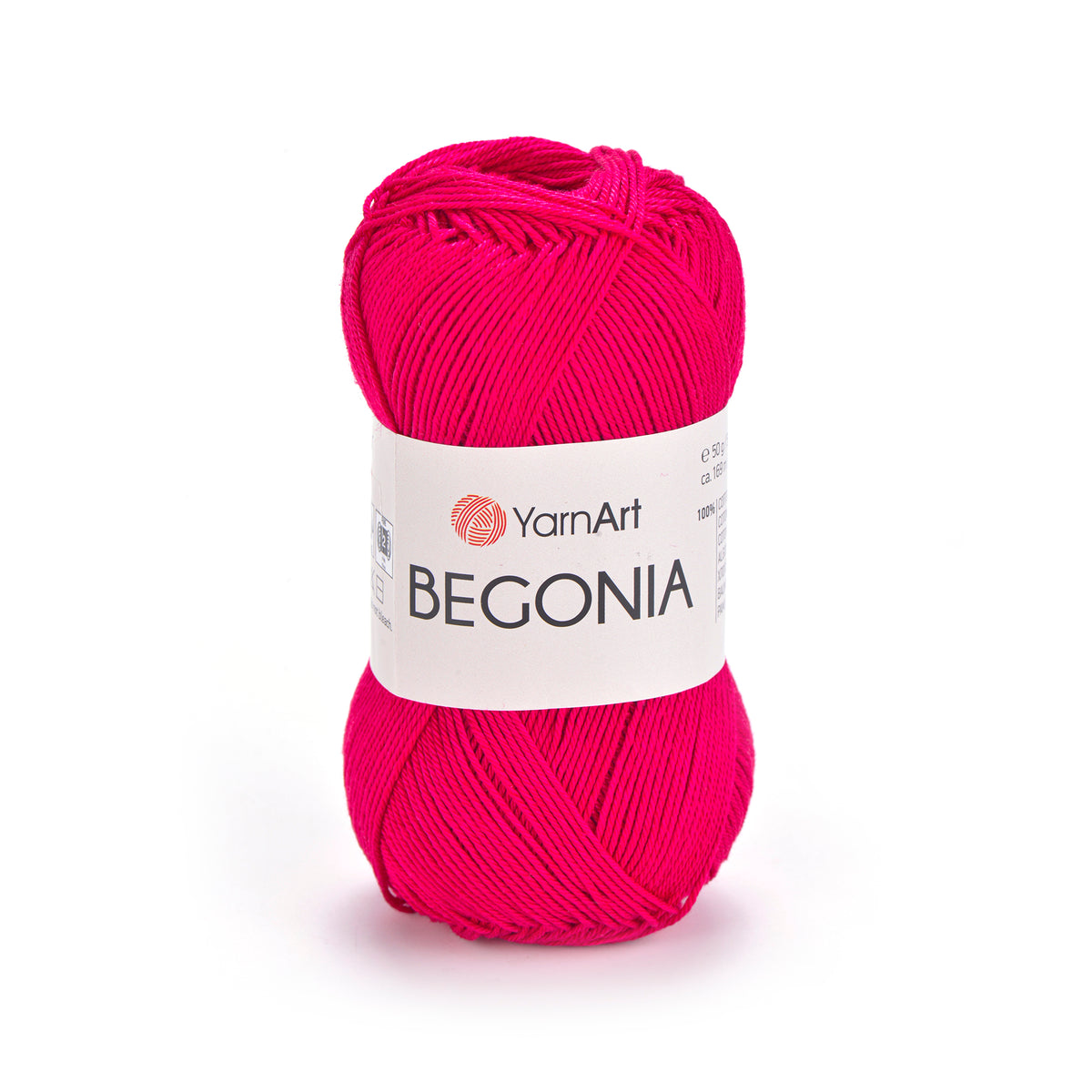 בגוניה כותנה איכותית לקרושה וסריגה BEGONIA 50g/169m