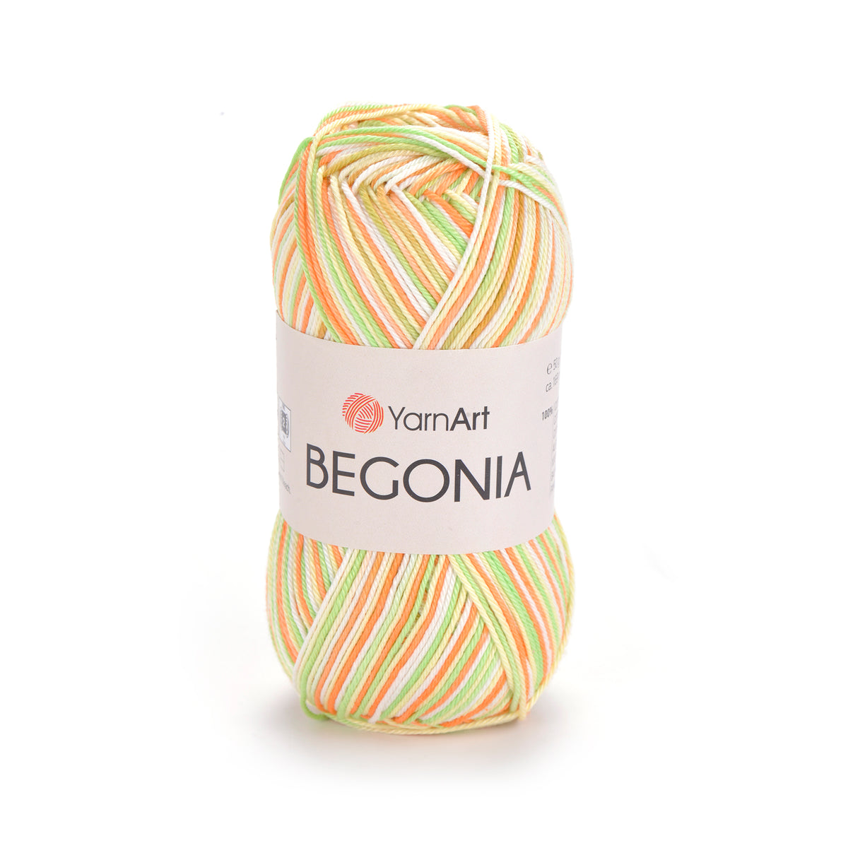 חוטי כותנה לסריגת יד BEGONIA MELANGE