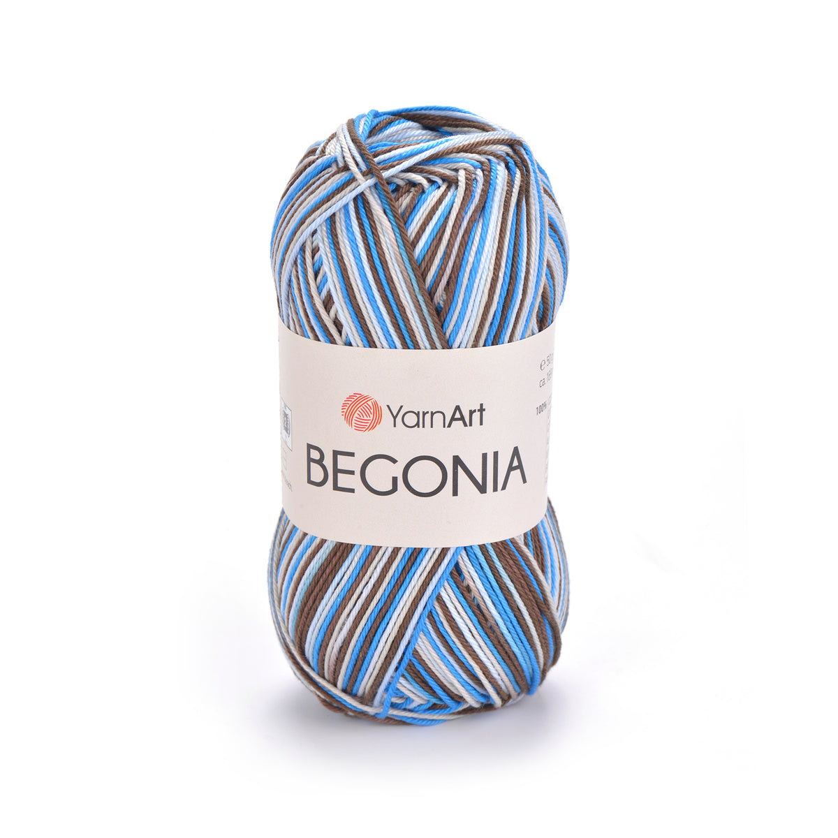 חוטי כותנה לסריגת יד BEGONIA MELANGE