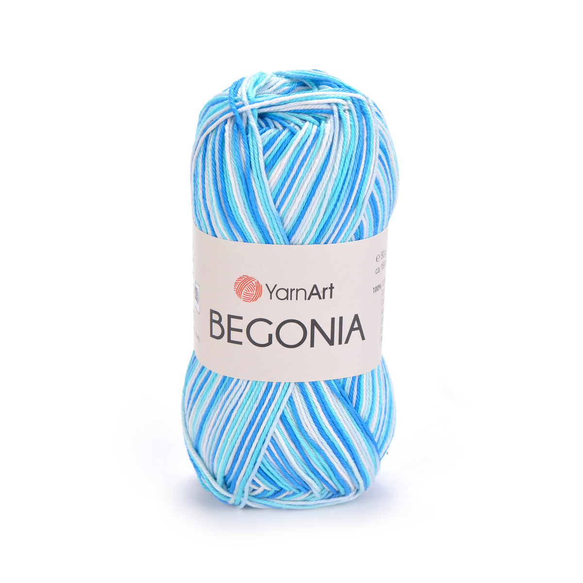 חוטי כותנה לסריגת יד BEGONIA MELANGE