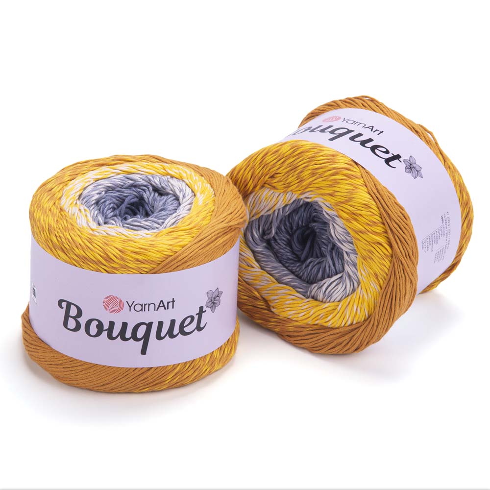 כותנה עבה מחליף צבעים BOUQUET 250g/500m