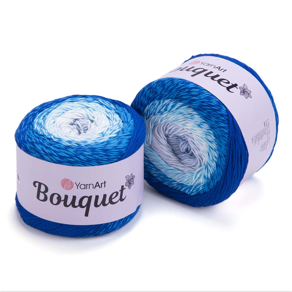 כותנה עבה מחליף צבעים BOUQUET 250g/500m