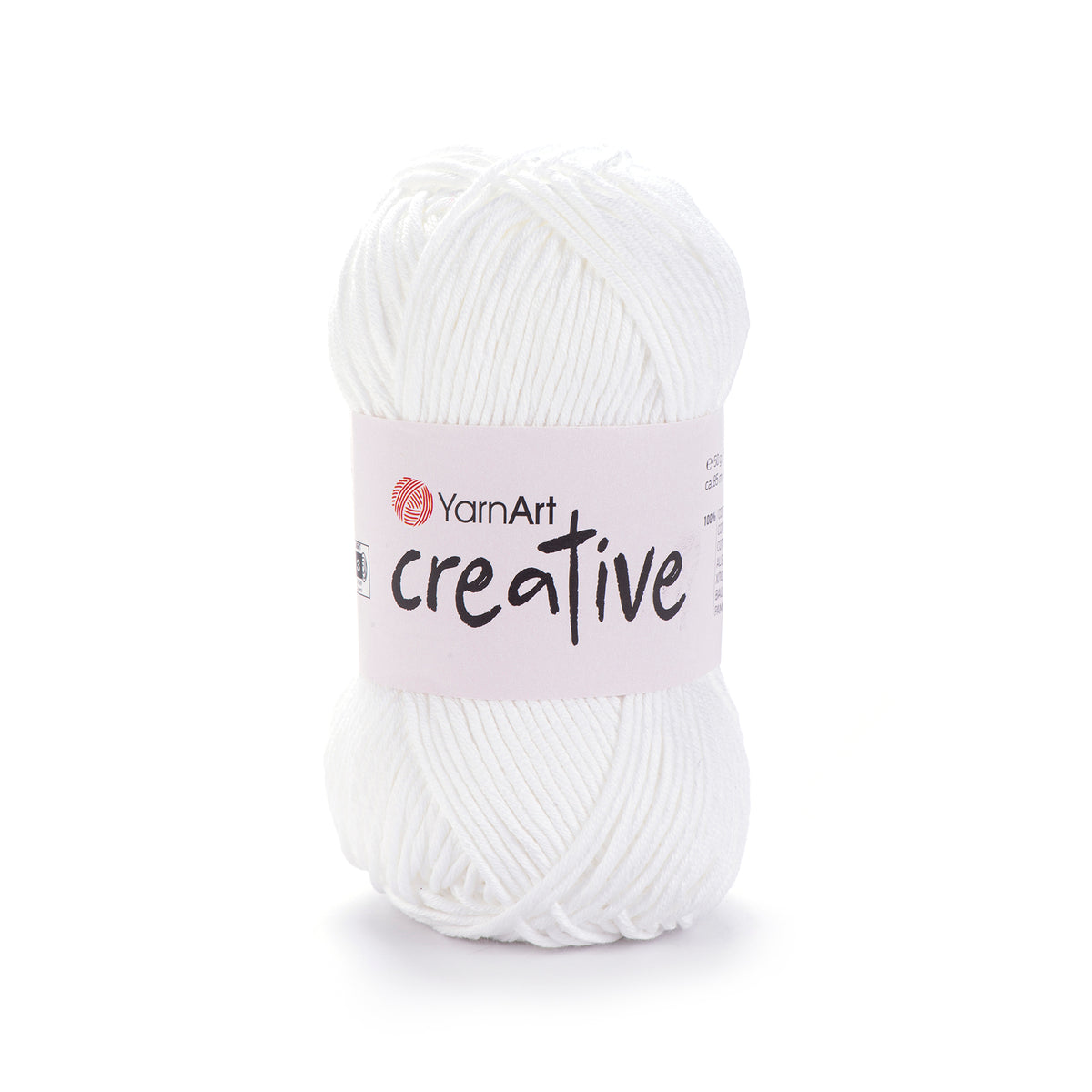 חוט כותנה עבה לסריגת תיקים, ואביזרים Creative 50g/85m