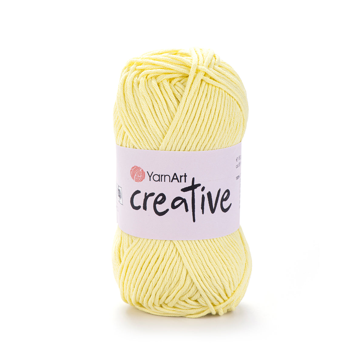 חוט כותנה עבה לסריגת תיקים, ואביזרים Creative 50g/85m