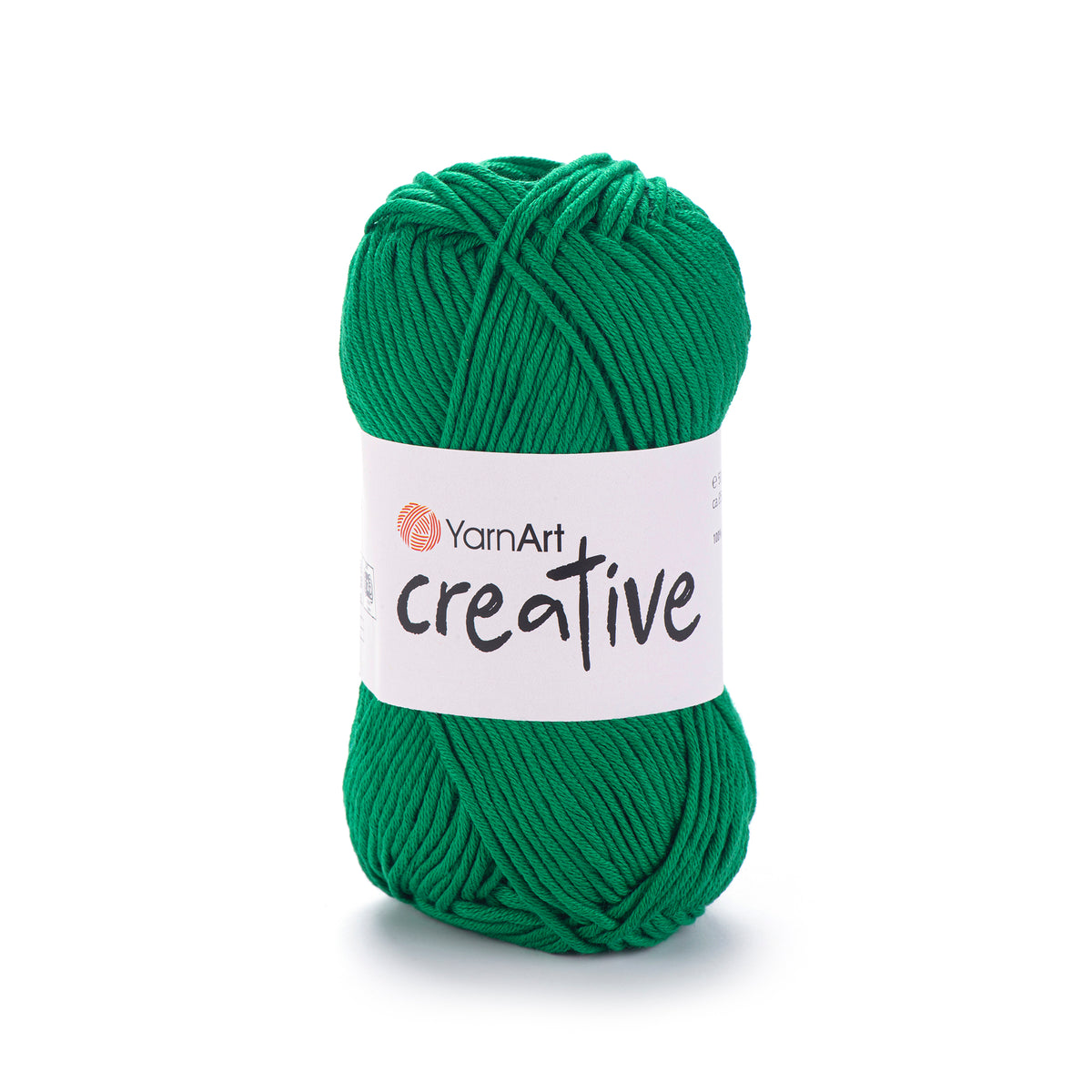 חוט כותנה עבה לסריגת תיקים, ואביזרים Creative 50g/85m