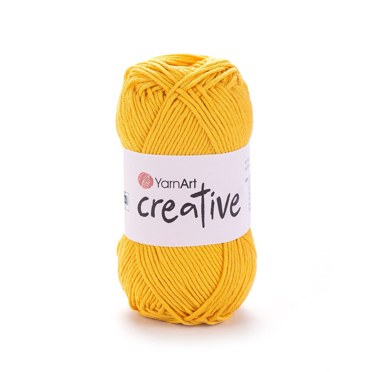 חוט כותנה עבה לסריגת תיקים, ואביזרים Creative 50g/85m