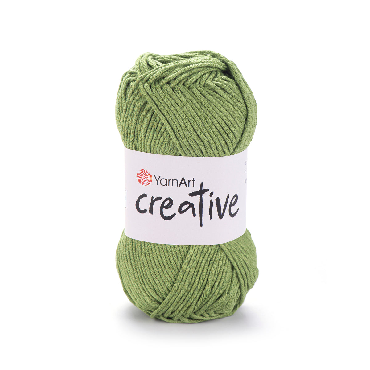 חוט כותנה עבה לסריגת תיקים, ואביזרים Creative 50g/85m