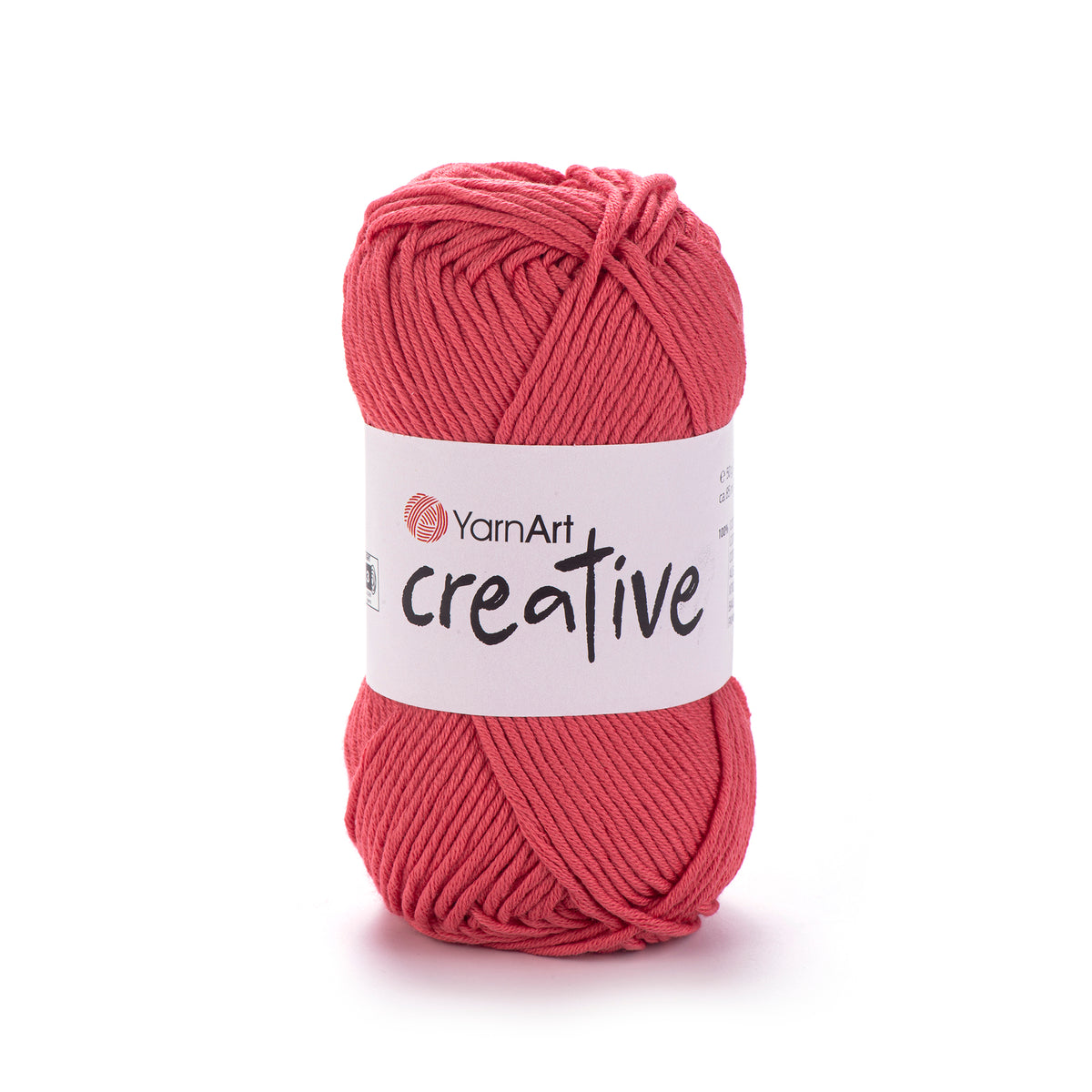 חוט כותנה עבה לסריגת תיקים, ואביזרים Creative 50g/85m