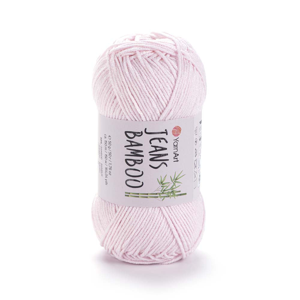 חוטי במבוק לסריגת יד JEANS BAMBOO 50g/150m