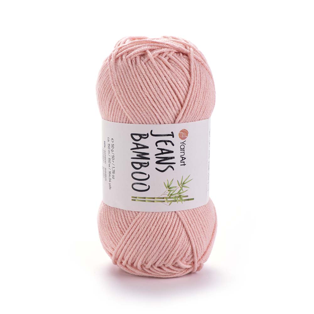 חוטי במבוק לסריגת יד JEANS BAMBOO 50g/150m