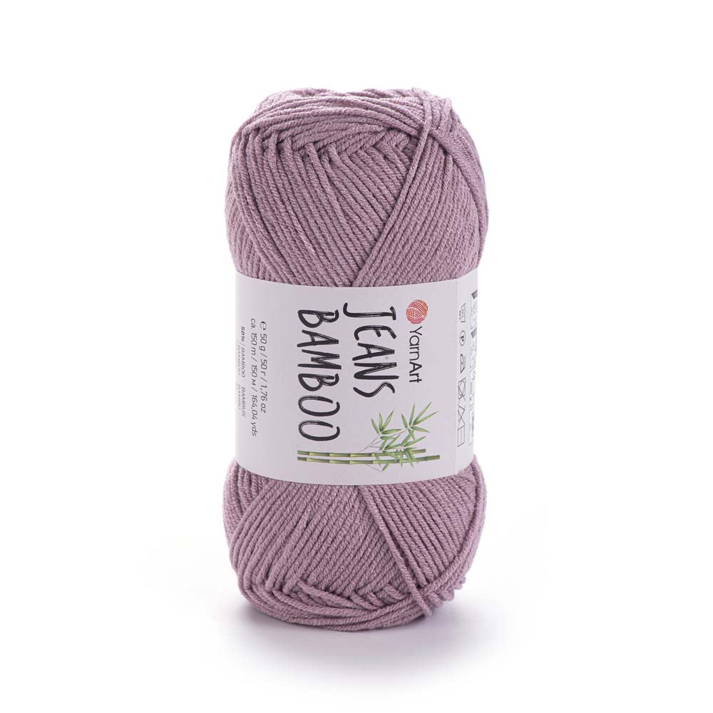חוטי במבוק לסריגת יד JEANS BAMBOO 50g/150m