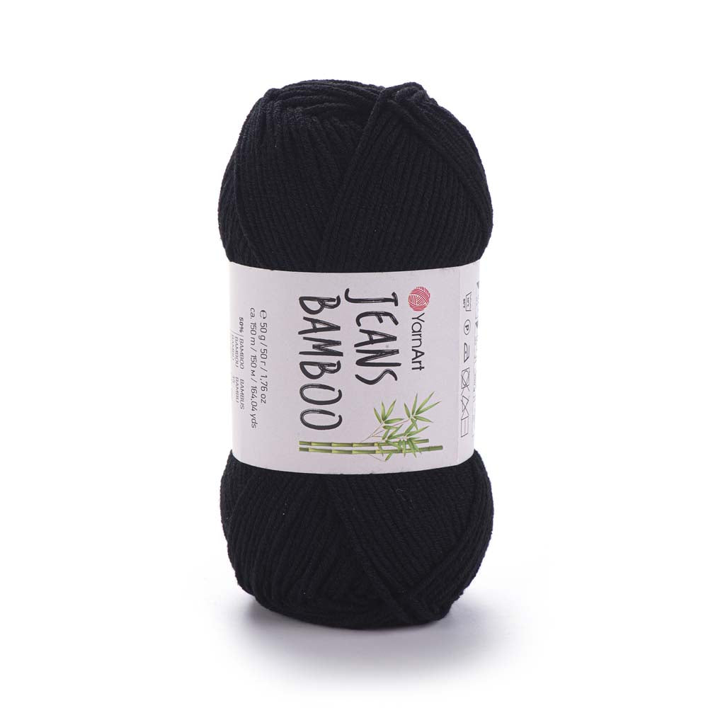 חוטי במבוק לסריגת יד JEANS BAMBOO 50g/150m