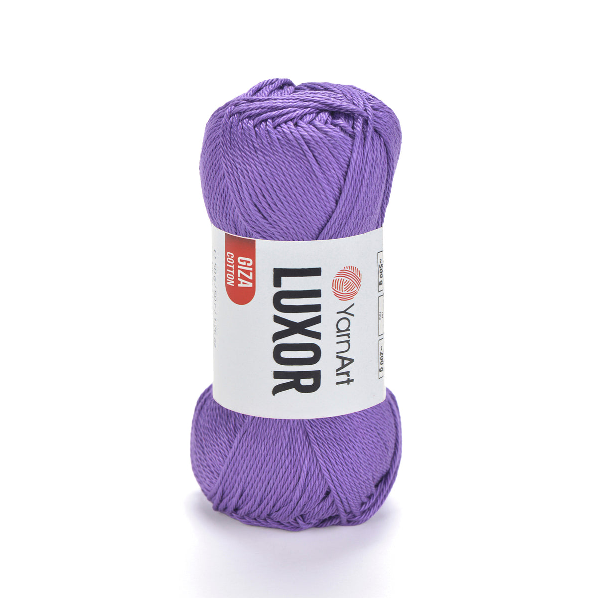 לוקסור חוטי כותנה לסריגת יד LUXOR 50g/125m