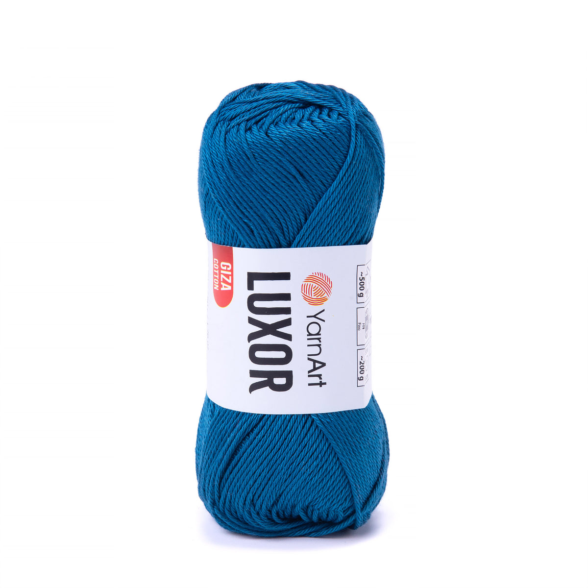 לוקסור חוטי כותנה לסריגת יד LUXOR 50g/125m