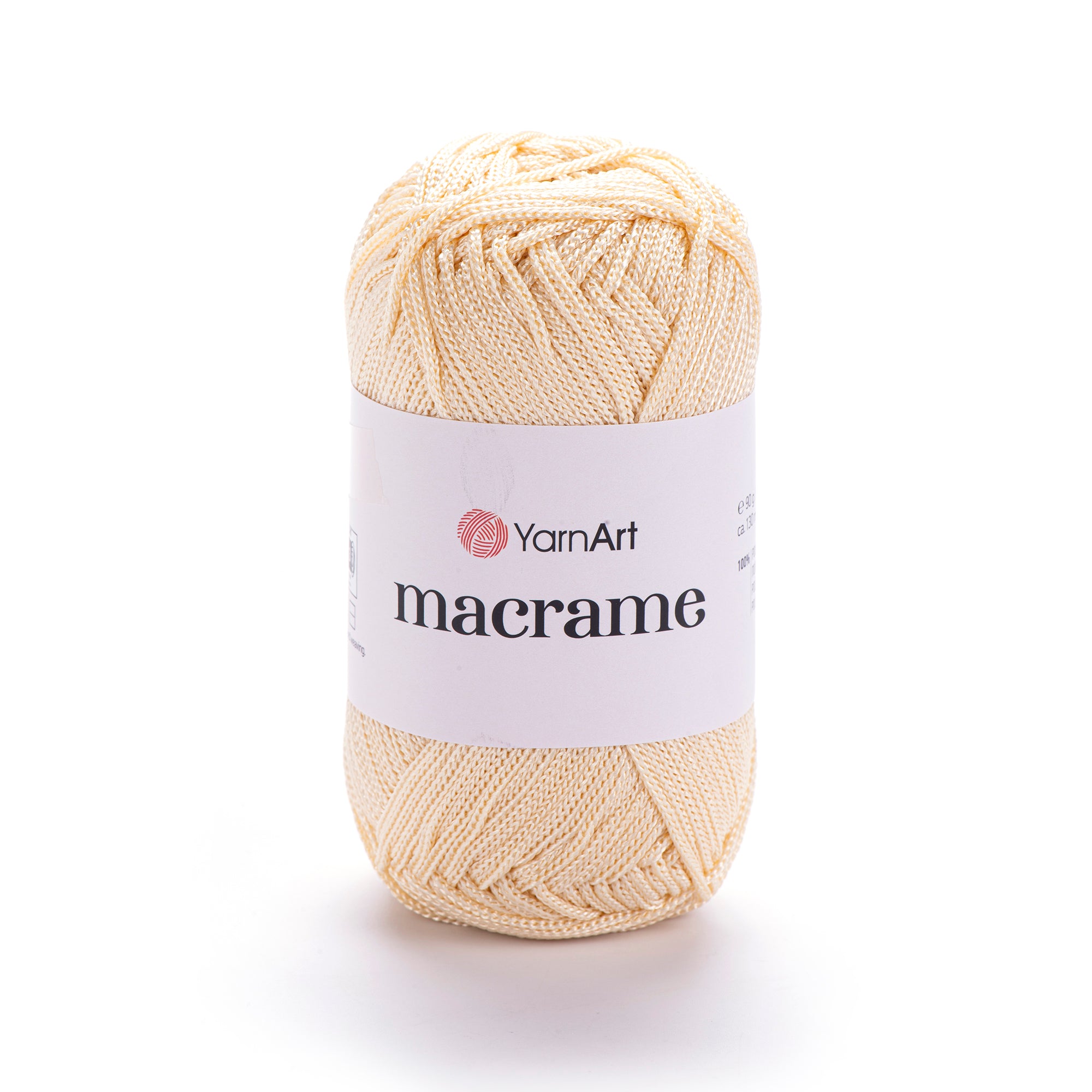 חוטי מקרמה לעבודות יד MACRAME 90g/130m