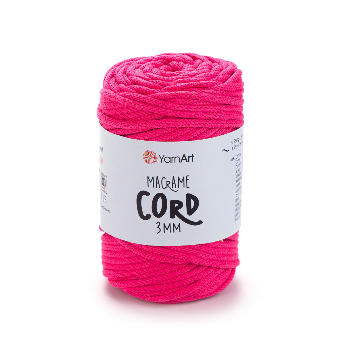 חוטי מקרמה MACRAME CORD 3MM