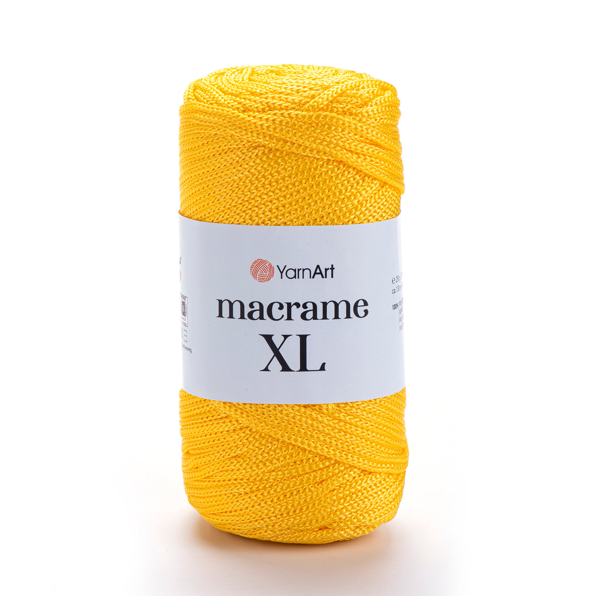 חוט מבריק לסריגת תיקים ואביזרים MACRAME XL 250g/130m